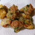 ﾋﾟﾛﾐ♡'s cooksnap of when they made ブロッコリーの芯とウインナーのかき揚げ.