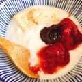 mikko6's cooksnap of when they made いちごあずきヨーグルト★.
