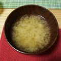 クックK3ARV1☆'s cooksnap of when they made 簡単！風邪に☆葱たっぷり舞茸生姜お味噌汁.