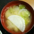M130018's cooksnap of when they made ほっこり美味しい大根とお豆腐のお味噌汁♥.
