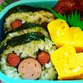 かず☆ｷｮｳｺ's cooksnap of when they made ミッキーのり巻き♪.
