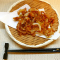 horseland's cooksnap of when they made 新たまねぎと桜えびのサクサクかき揚げ.