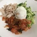 achikomama's cooksnap of when they made ☺アレンジそうめん☆ビビン麺風そうめん☺.