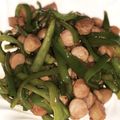 結愛乃ましゅまろ's cooksnap of when they made 簡単無限！やみつき♡ウインナーピーマン♡.