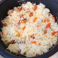 こはる・▽・'s cooksnap of when they made 炊飯器ピラフ.