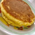 My_u2's cooksnap of when they made 一番簡単！しっとりふわふわパンケーキ♪.