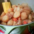 いつでもおかん's cooksnap of when they made ル・クルーゼで作るベーコンの肉じゃが.