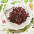 おはなすき's cooksnap of when they made すし酢で紫キャベツの簡単マリネ.