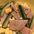 ☆yuyuneko☆'s cooksnap of when they made ハムときゅうりの中華風サラダ.