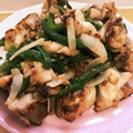 ＊４まま＊'s cooksnap of when they made チキンとピーマンのマヨ炒め.