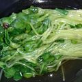 りつぶぅ's cooksnap of when they made 貝割れ大根のおひたし　生姜風味.