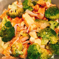 ra1nyra1n's cooksnap of when they made ブロッコリーと厚揚げの塩マヨ炒め♪.