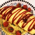 ゆりりんそらたん's cooksnap of when they made 野菜とひき肉入り♪我が家のオムレツ.