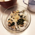 Nana983's cooksnap of when they made 低カロリー♪海藻ときのこのサラダ.