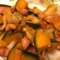 miho3miho3's cooksnap of when they made 焼きっぱなし✿かぼちゃとウィンナー.