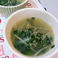 flower♪'s cooksnap of when they made 超簡単！しゃきしゃきもやしとニラのスープ.