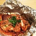 ねこ鑑定士's cooksnap of when they made ブリのもろみ味噌ホイル焼き（丸新本家）.
