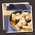 クック8FUPZB☆'s cooksnap of when they made 手羽元と大根のこってり煮！.