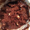 Mizuho1990's cooksnap of when they made ココアとホワイトチョコのマグカップケーキ.