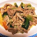けいごようた's cooksnap of when they made 簡単！小松菜と肉炒め 節約おかずにも.