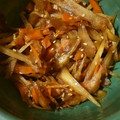 NICO28S's cooksnap of when they made きんぴらごぼう☆.