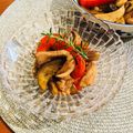 海の星プリン's cooksnap of when they made バルサミコで茄子とささみのマリネ♪.