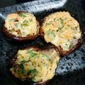 tunachuchu's cooksnap of when they made 椎茸✿鮭フレークマヨネギ焼き♬.