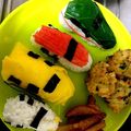 瀬戸内れもん's cooksnap of when they made 誕生日ごはん♡新幹線プレート.