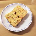 take♪aki♪'s cooksnap of when they made 我が家の卵焼き⭐️ネギカニカマ入り.
