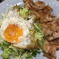 魔女っ子メグちゃん's cooksnap of when they made 生姜焼き&トロ～リ目玉焼き★.