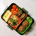 linhua's cooksnap of when they made 悶絶うまい！大満足する自慢のハンバーグ.