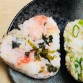 島子☆'s cooksnap of when they made わかめ＆明太おにぎり.