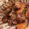 Emmabeagle's cooksnap of when they made 簡単！茄子とかぼちゃのにんにく味噌炒め.