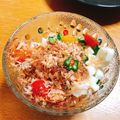 よっぴぃぴぃ's cooksnap of when they made ☆長芋とオクラのサラダ・プチ七夕風☆.