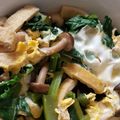 ☆ナカサコ☆'s cooksnap of when they made 小松菜の卵とじ☆半熟卵が美味しい！.