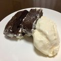 白綾（はくあ）'s cooksnap of when they made 簡単☆濃厚ブラウニーサンド.