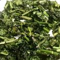グリーンルバーブ's cooksnap of when they made 苦くない！美味しいケールチップスの作り方.