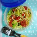えまっちママ's cooksnap of when they made 塩トマトで☆トマトとアボカドの冷製パスタ.