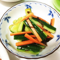 にこにこキッチン＊'s cooksnap of when they made 塩昆布とすりゴマのナムル風浅漬け☆.