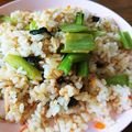 ココァ's cooksnap of when they made ランチに＊ツナと小松菜のチャーハン.