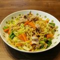ばたみそーぱん☆'s cooksnap of when they made 我が家の定番☆絶品！しょうゆ焼きそば.