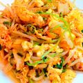 Cook★Robin's cooksnap of when they made 豆苗キムチ卵炒め.