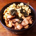 ミニぼん's cooksnap of when they made 超簡単！焼き鳥丼 (照り焼き味).
