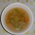 紅茶とチーズケーキ's cooksnap of when they made ★桜エビと春キャベツのスープ★.