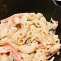 ゆうきいた's cooksnap of when they made 簡単☆ふわふわ食感カニ玉マカロニサラダ.