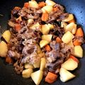 KRTKママ's cooksnap of when they made 牛肉とジャガイモの甘辛煮.