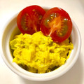 ゆせりた18's cooksnap of when they made かぼちゃと新タマのデリ風サラダ.