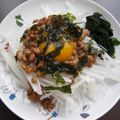 KAKAAKO's cooksnap of when they made ダイエット☆大根で納豆パスタ.