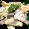 PeckyAyumi's cooksnap of when they made タケノコと豚の味噌炒め.