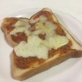 papikun's cooksnap of when they made 朝食♪粒マス＊ケチャップのチーズトースト.
